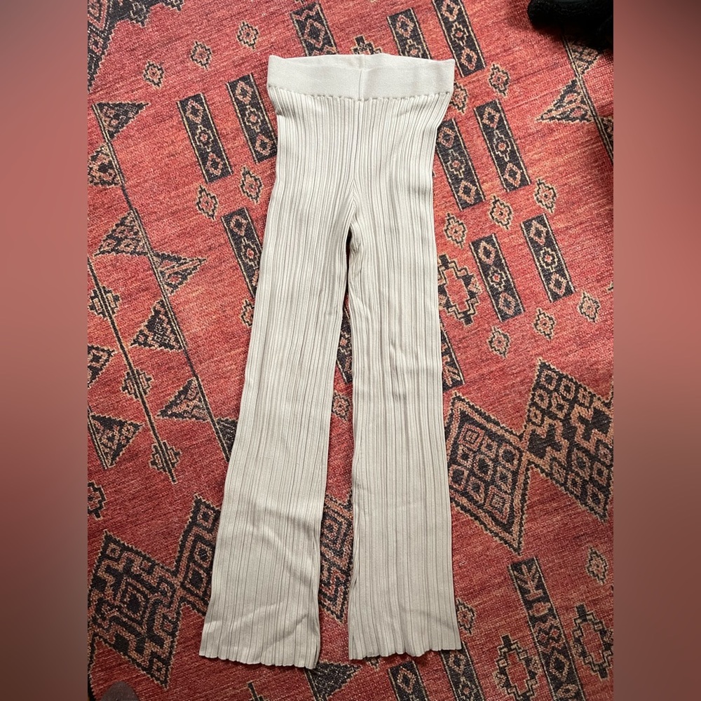 James st co ribbed cotton pants